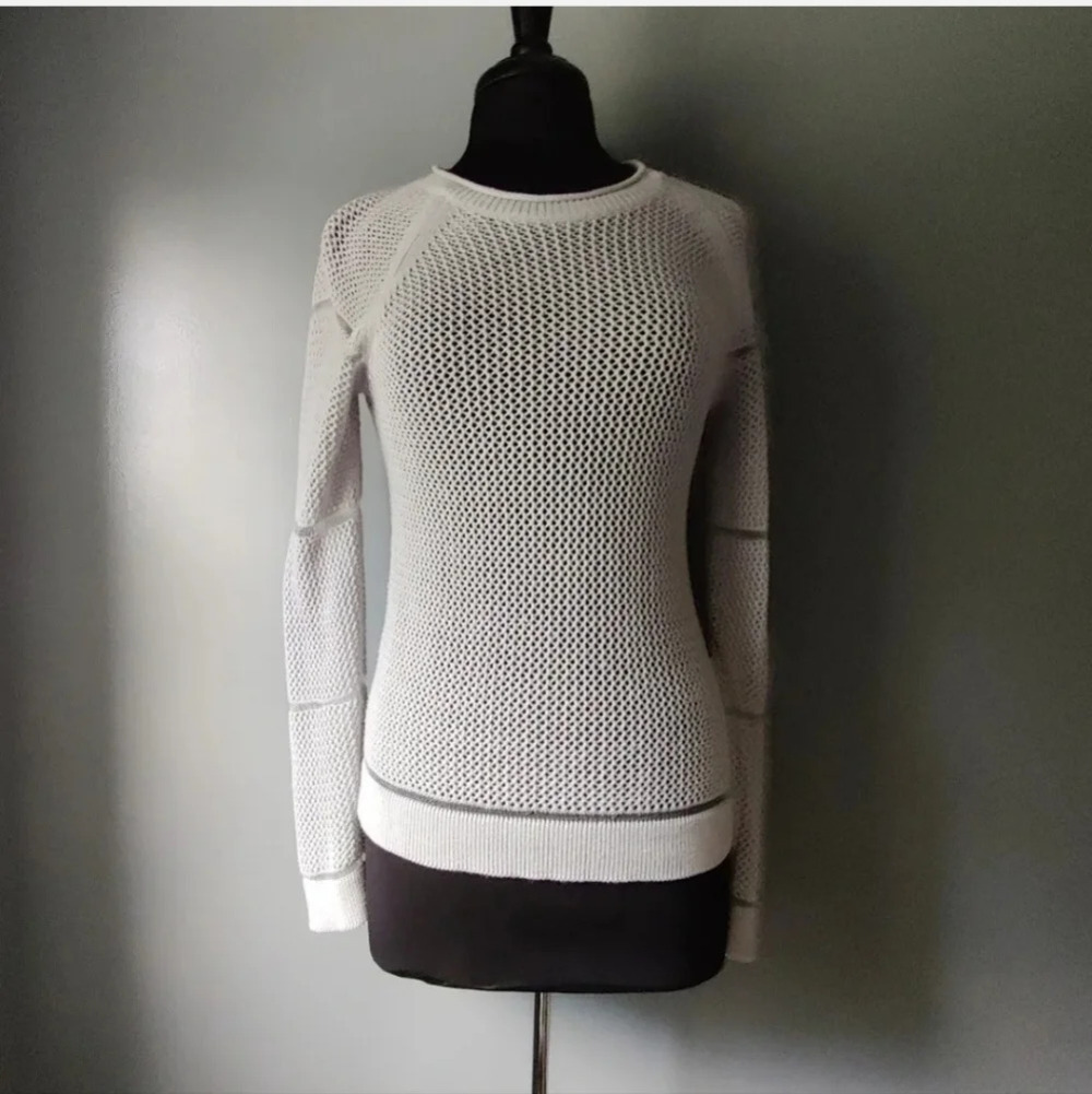 Michael Stars Open Knit Sweater